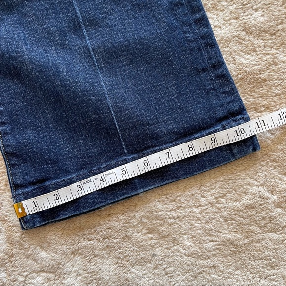 7 For All Mankind B(air) Dojo Mid Rise Flare Jeans In Authentic Fate Size 31 - Picture 7 of 15
